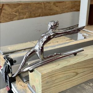 Flying Goddess Buick Oldsmobile Chevy hood ornament original cast  Art Deco